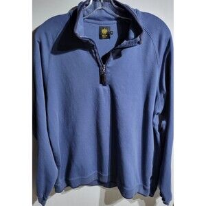 Trump Golf  Sweater Mens XL Blue Quarter Zip Golf Pullover